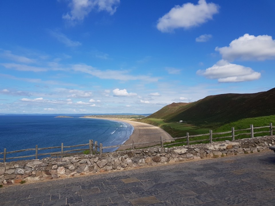 Rhossili Beach Gower